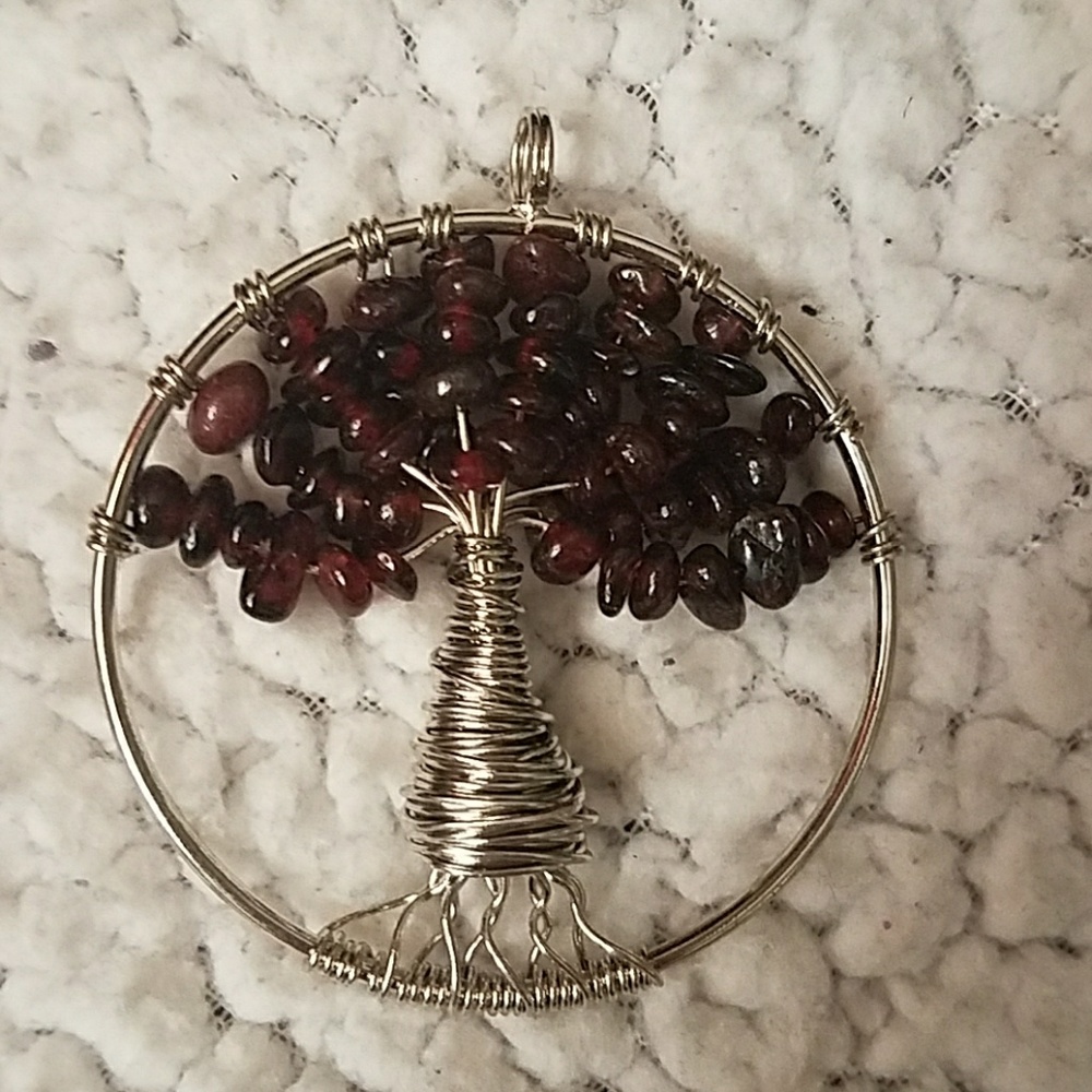 NEW Wire Wrapped Tree Pendant
